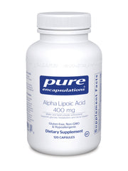 Load image into Gallery viewer, Pure Encapsulations Alpha Lipoic Acid 400 mg. - 60/120 Capsules