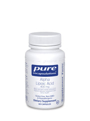 Load image into Gallery viewer, Pure Encapsulations Alpha Lipoic Acid 400 mg. - 60/120 Capsules
