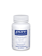 Load image into Gallery viewer, Pure Encapsulations Chromium (picolinate) 500 mcg. - 60/180 Capsules