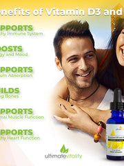 Load image into Gallery viewer, Micellized Liquid Vitamin D3 & K2  - 30 Servings