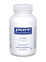 Load image into Gallery viewer, Pure Encapsulations GABA - 60/120 Capsules