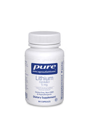 Load image into Gallery viewer, Pure Encapsulations Lithium (orotate) 5 mg - 90/180 Capsules