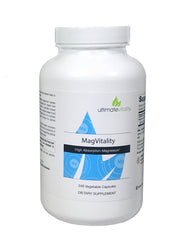 Load image into Gallery viewer, MagVitality Di-Magnesium Malate and Magnesium Glycinate – 240 Vegetarian Capsules