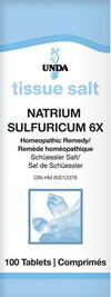 UNDA Natrium Sulfuricum 6X (Salt)