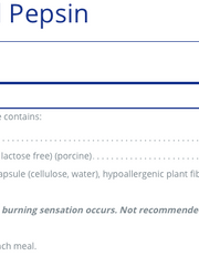 Load image into Gallery viewer, Pure Encapsulations Pure Encapsulation Betaine HCL and Pepsin - 250 Capsules