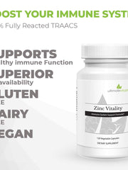Load image into Gallery viewer, Zinc Bisglycinate Chelate 30 mg Albion TRAACS Zinc - Supports Healthy Immune Function and Metabolism - 120 Softgels