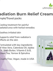 Load image into Gallery viewer, Radiation Burn Cream Oncology Hand Foot Cream Combo Travel Sample Packs