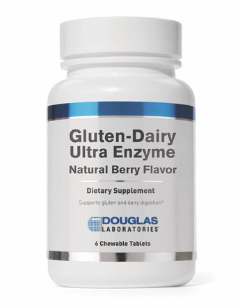Douglas Labs Gluten-Dairy Ultra Enzyme 60 chewable tablets