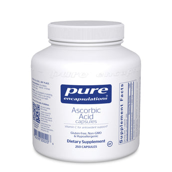 Pure Encapsulations Ascorbic Acid 1 Gram - 90/250 Capsules