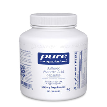 Pure Encapsulations Buffered Ascorbic Acid Capsules - 250 Capsules