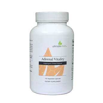 Adrenal Vitality - Adrenal Fatigue Adtopgenic Herb Supplement  – 120 Vegetarian Capsules