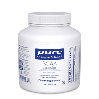 Pure Encapsulations BCAA Capsules - 90/250 Capsules