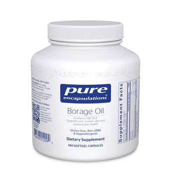 Pure Encapsulations Borage Oil 1,000 mg - 60/180 Capsules