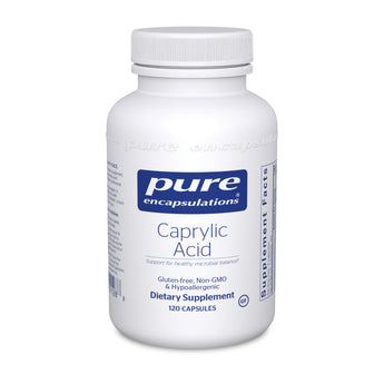 Pure Encapsulations Caprylic Acid - 120/240 Capsules