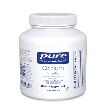 Pure Encapsulations Calcium (citrate) - 180 Capsules