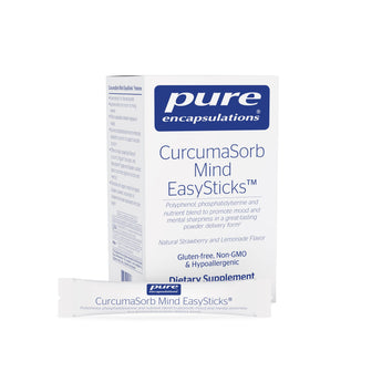 Pure Encapsulations CurcumaSorb Mind EasySticks® 30 stick packs - 30 Packets