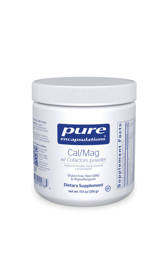 Pure Encapsulations Cal/Mag w/ Cofactors powder - 315 Grams