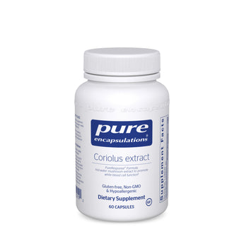 Pure Encapsulations Coriolus Extract - 60 Capsules