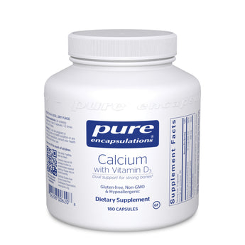 Pure Encapsulations Calcium with Vitamin D3 - 180 Capsules