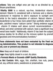 Load image into Gallery viewer, Vitamin D3 5000 IU 120 Softgels
