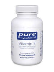 Load image into Gallery viewer, Pure Encapsulations Vitamin E (with mixed tocopherols) - 90/180 Capsules
