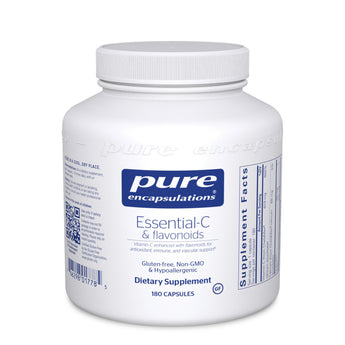Pure Encapsulations Essential-C & flavonoids - 90/180 Capsules