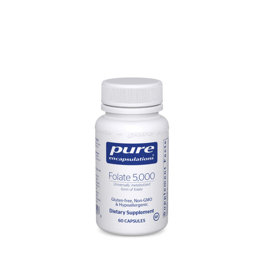 Pure Encapsulations Folate 5,000 - 60 Capsules