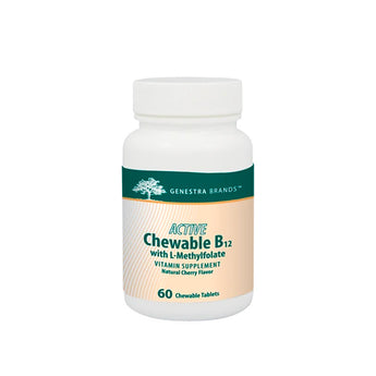 Genestra ACTIVE Chewable B12 with L-Methylfolate