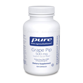 Pure Encapsulations Grape Pip 500 Mg. - 120 Capsules