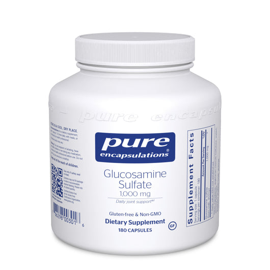 Pure Encapsulations Glucosamine Sulfate 1,000 mg. - 60/180/360 Capsules