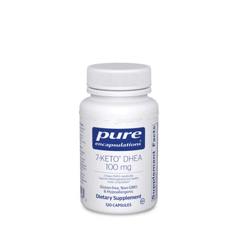 Pure Encapsulations 7-KETO DHEA 100 mg. - 60/120 Capsules