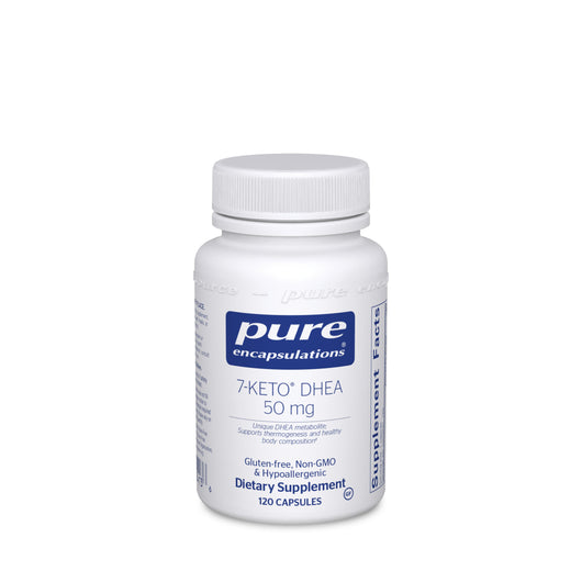 Pure Encapsulations 7-Keto DHEA 50 mg. - 60/120 Capsules