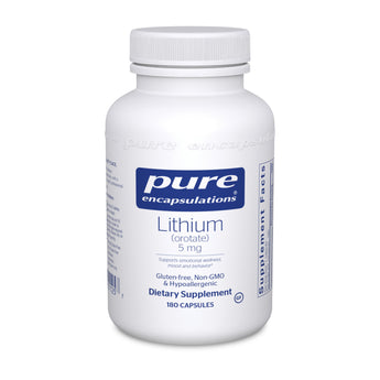 Pure Encapsulations Lithium (orotate) 5 mg - 90/180 Capsules