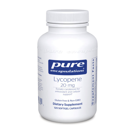 Pure Encapsulations Lycopene 20 mg. - 60/120 Capsules