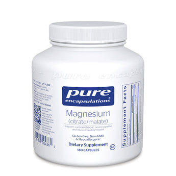 Pure Encapsulations Magnesium (citrate/malate) - 90/180 Capsules