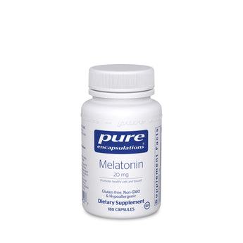 Pure Encapsulations Melatonin 20 mg. - 60/180 Capsules