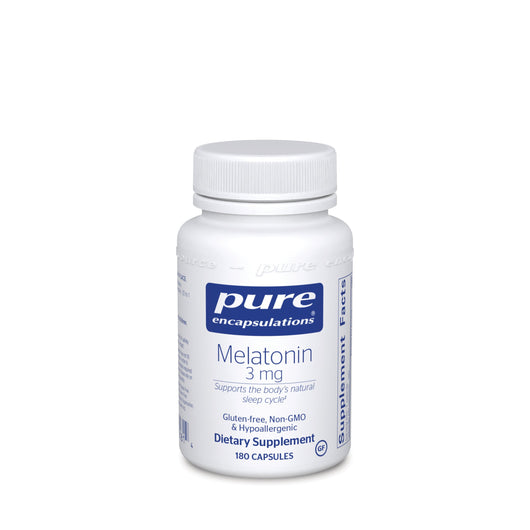 Pure Encapsulations Melatonin 3 mg. - 60/180 Capsules