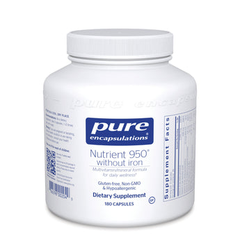 Pure Encapsulations Nutrient 950® w/o Iron - 180/360 Capsules