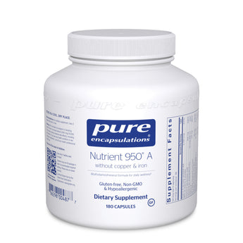 Pure Encapsulations Nutrient 950® A without copper & iron - 180 Capsules