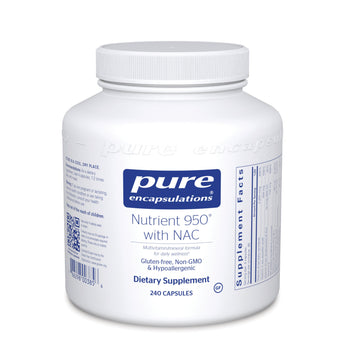 Pure Encapsulations Nutrient 950® with NAC - 240 Capsules