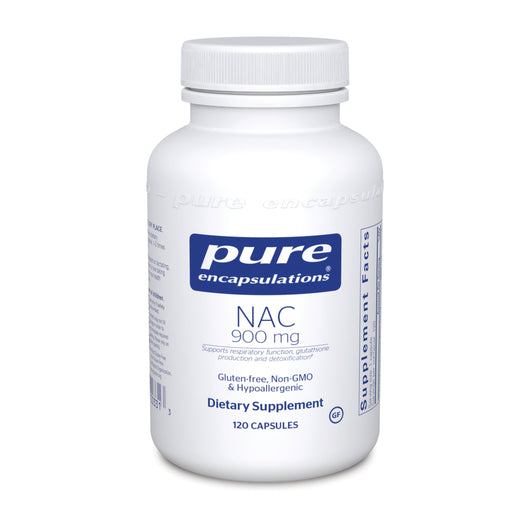 Pure Encapsulations NAC (N-Acetyl-l-Cysteine) 900 mg. - 120/240 Capsules
