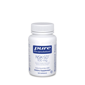 Pure Encapsulations NSK-SD (Nattokinase) 100 mg. - 60/120 Capsules