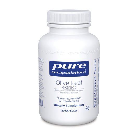 Pure Encapsulations Olive Leaf - 60/120 Capsules