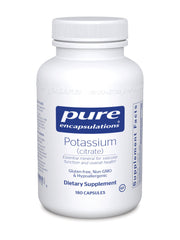 Load image into Gallery viewer, Pure Encapsulations Potassium (citrate) - 90/180 Capsules
