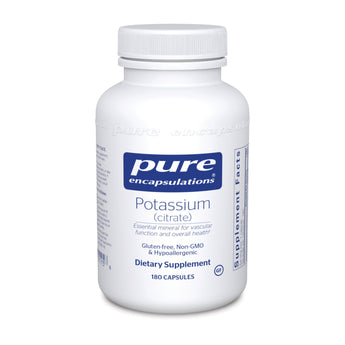 Pure Encapsulations Potassium (citrate) - 90/180 Capsules