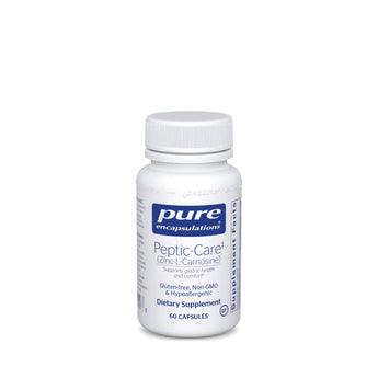 Pure Encapsulations Peptic-Care ZC (Zinc-L-Carnosine) - 60 Capsules