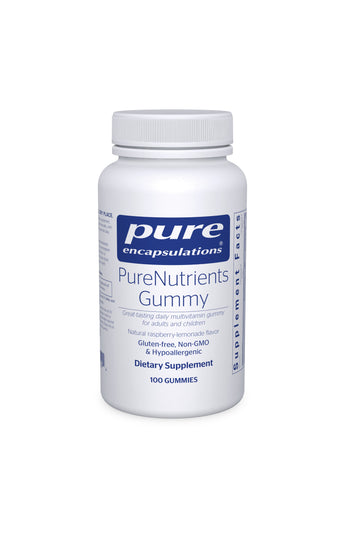 Pure Encapsulations PureNutrients Gummy 
(natural raspberry-lemonade flavor) - 100 Gummies