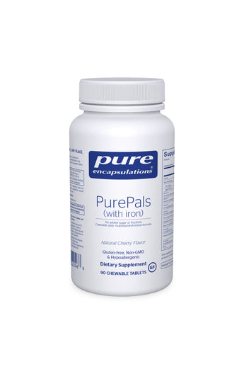 Pure Encapsulations PurePals (With Iron) - 90 Chewable Tablets