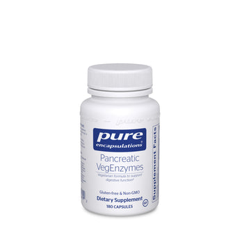 Pure Encapsulations Pancreatic VegEnzymes - 180 Capsules
