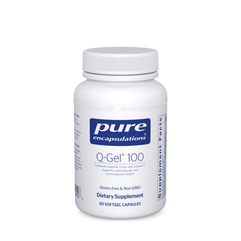 Pure Encapsulations Q-Gel® (Hydrosoluble™ CoQ10) 100 mg - 60 Capsules